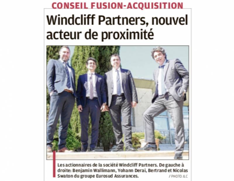 Windcliff Partners, nouvel acteur de proximité - La Provence
