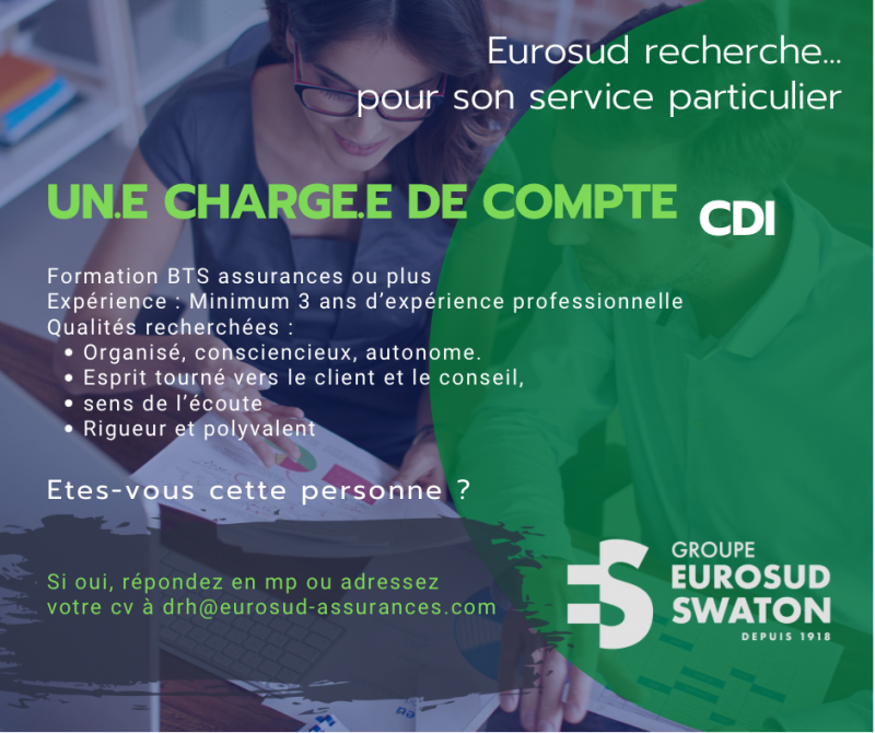Chargé.e de compte service particulier
