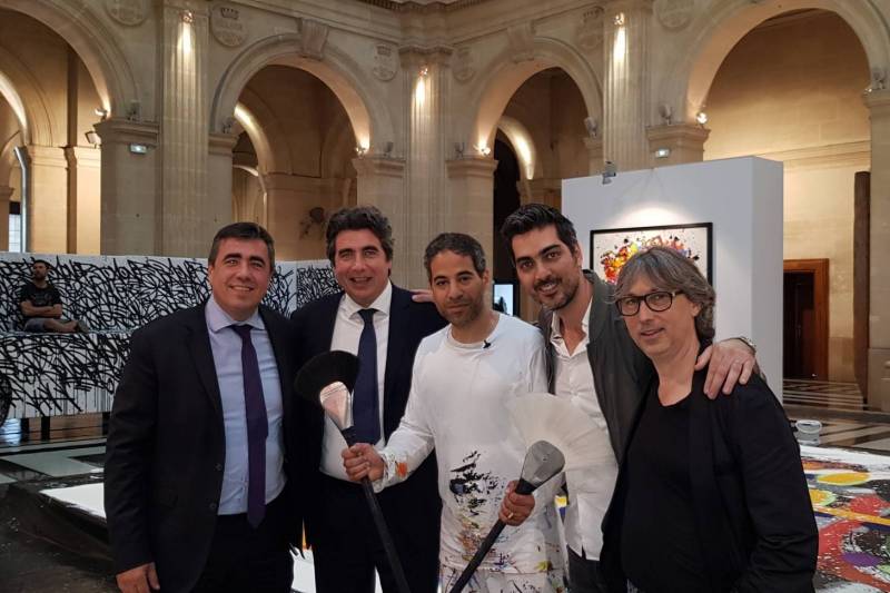 Conférence de Presse Exposition Jonone (Abstracted Love)