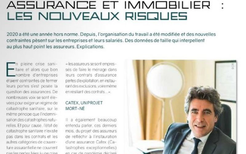 Assurance et immobilier : les nouveaux risques