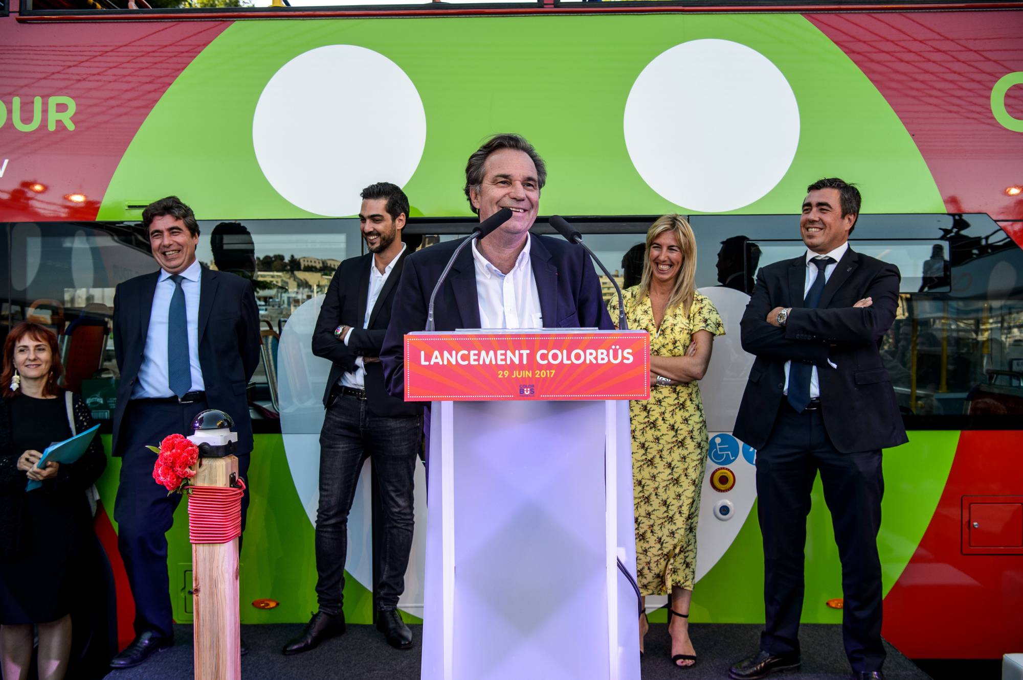 Soirée de lancement de Colorbüs