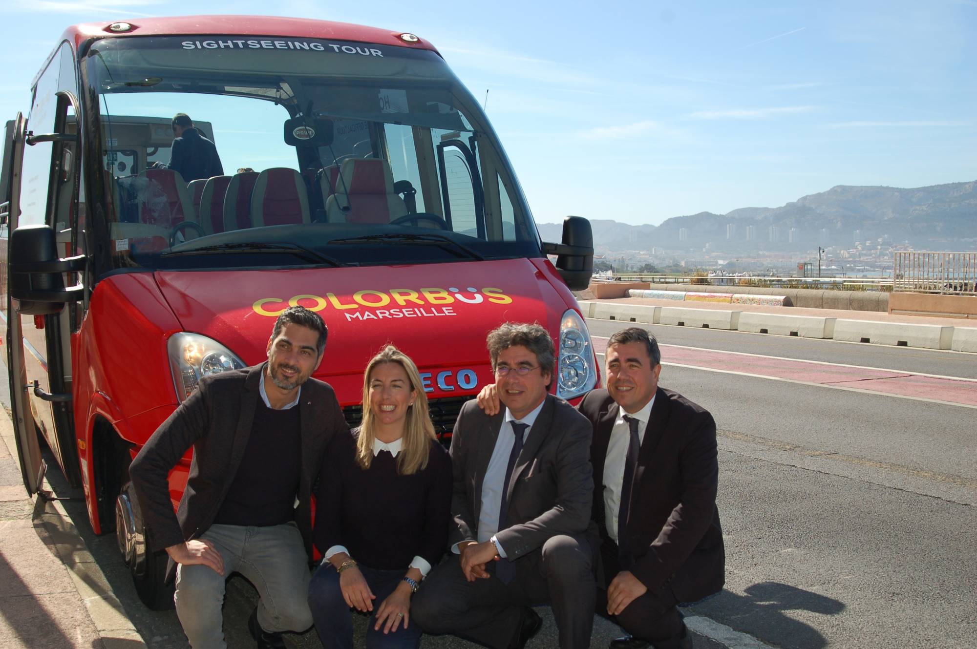 Embarquement pour le deuxième circuit de Colorbüs