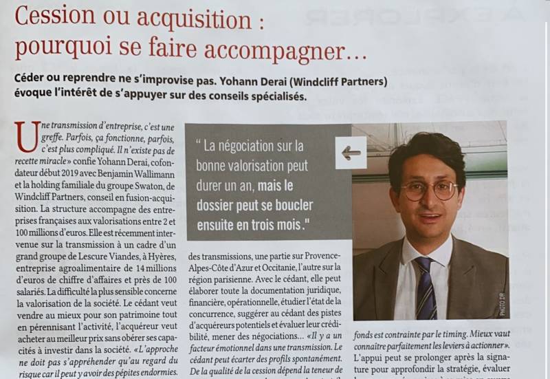 Cession ou acquisition : pourquoi se faire accompagner…